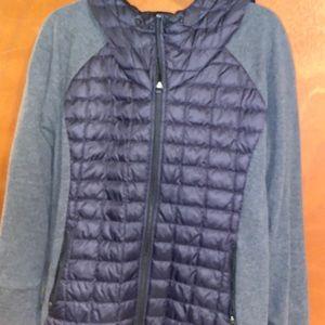North face thermoblend puffer jacket